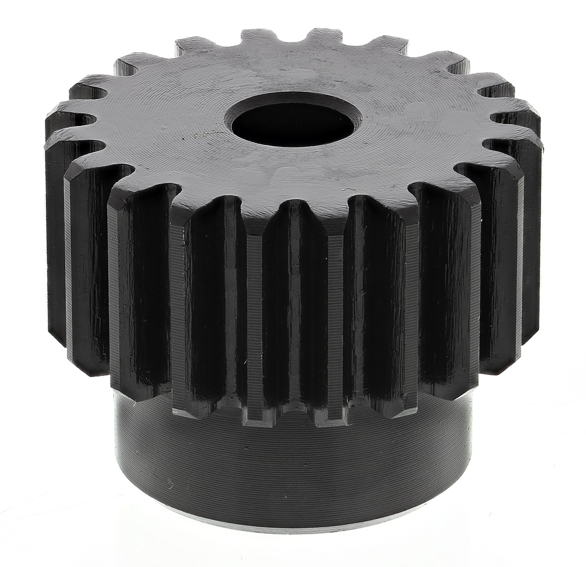 RS PRO Steel 20 Teeth Spur Gear, 1.5 Module, 8mm Bore Diam, 30mm Pitch Diam, 24mm Hub Diam