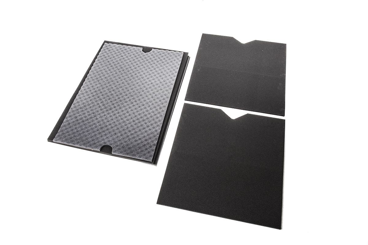 Zarges K470 High Density Rectangular Foam Insert, For Use With K450 Case Model 40716, K470 Case Model 40566
