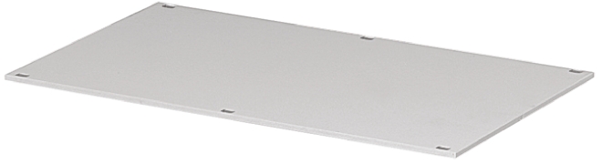 Bopla Natural Aluminium Rack Panel, 3U, 63HP, 128 x 320mm