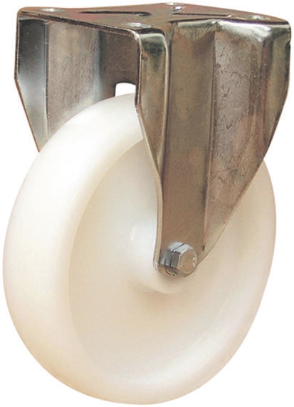 Guitel Hervieu Fixed Castor Wheel, 1000kg Capacity, 200mm Wheel