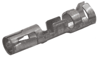 TE Connectivity 0.140 Mate-N-LOK Series Female Crimp Terminal, 20AWG Min, 14AWG Max