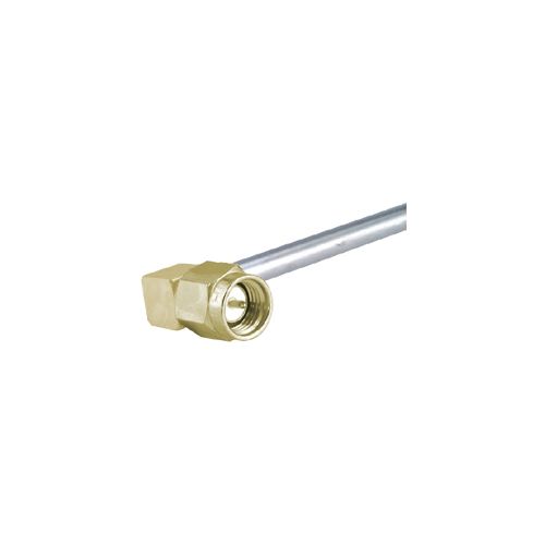 Huber+Suhner 16_SMA Series Plug Cable Mount Coaxial PCB Connector, 50Ω, Solder Termination, Right Angle Body
