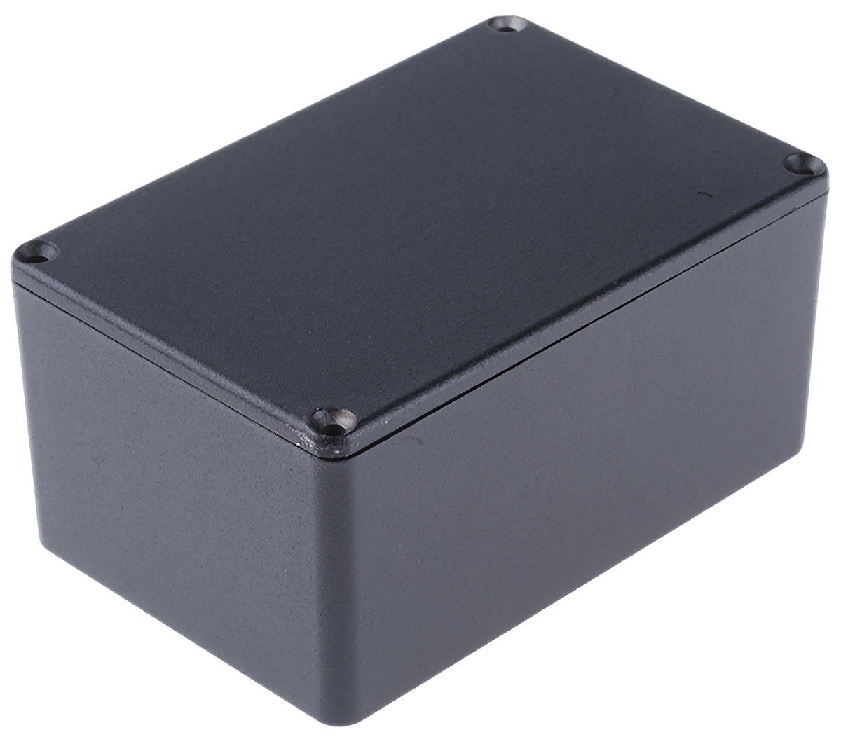 Hammond 1590 Series Black Die Cast Aluminium Enclosure, IP54, Black Lid, 120 x 80 x 59mm
