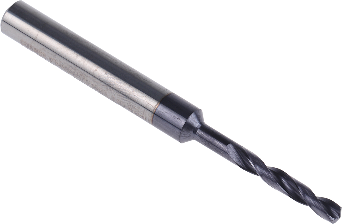 Dormer R458 Series Solid Carbide Twist Drill Bit, 3mm Diameter, 62 mm Overall