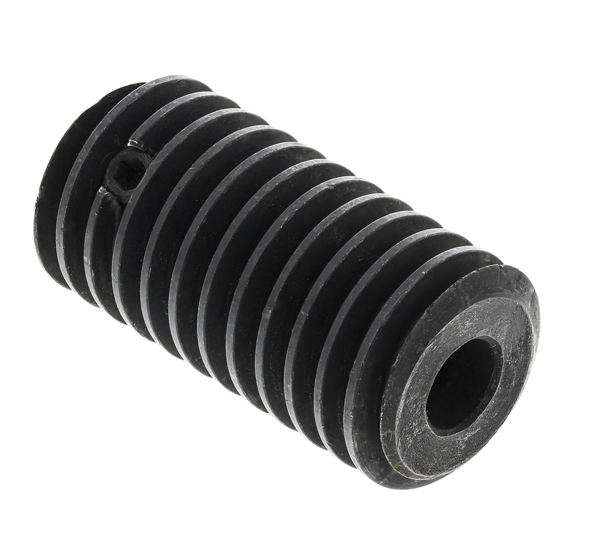 RS PRO Steel 0.8 Module Worm Gear, 1 Start , 15.6mm Diam , 30mm Long , 14mm Pitch Dia.