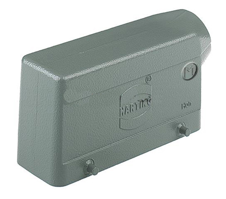 HARTING Han B Side Entry Hood, M32 Thread, Side Entry