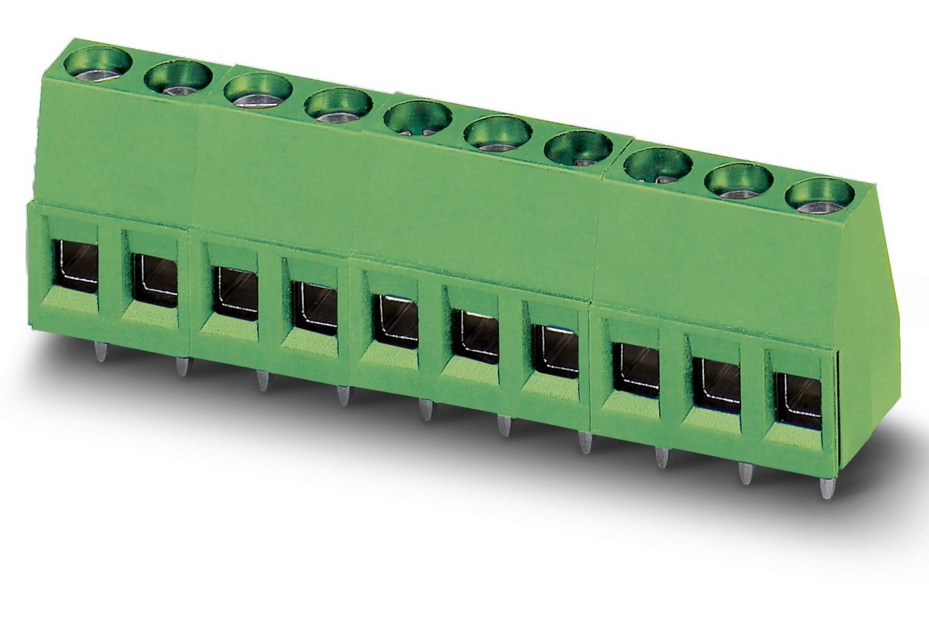 Phoenix Contact MKDS 1.5/12 Series PCB Terminal Block, 12-Contact, 5mm Pitch, Through Hole Mount, 1-Row, Screw