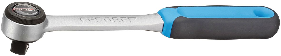 Gedore 3/8 in Square Ratchet with Ratchet Handle, 200 mm Overall