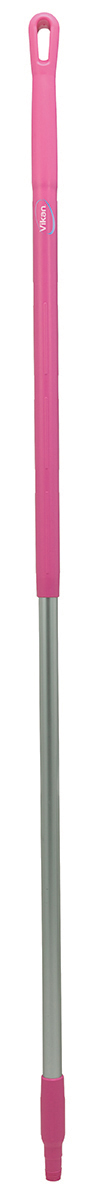 Vikan Pink Anodised Aluminium, Polypropylene Mop Handle, 1.51m