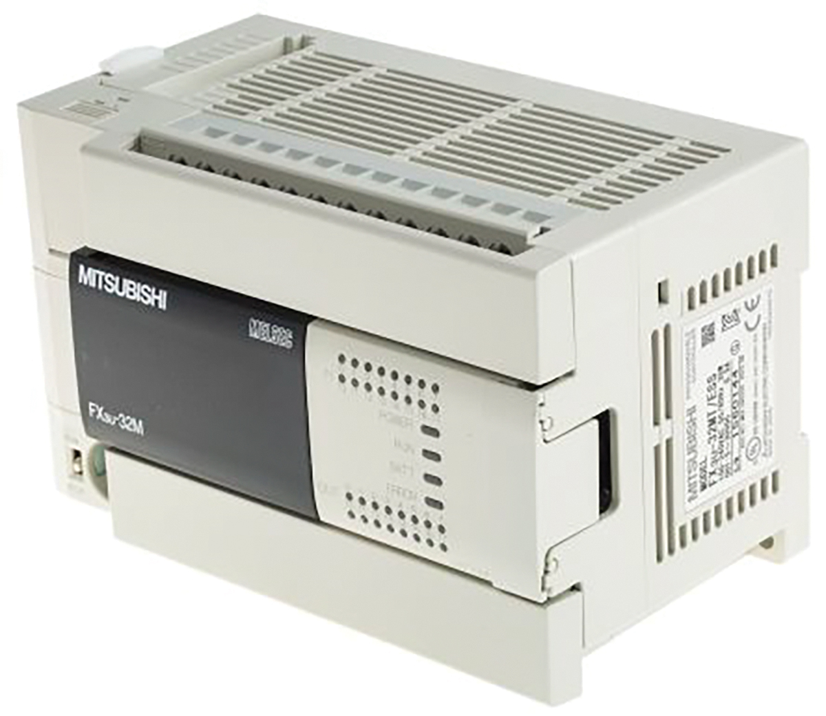 Mitsubishi FX3U Series Logic Module, 24 V dc Supply, Transistor Output, 16-Input, Sink, Source Input