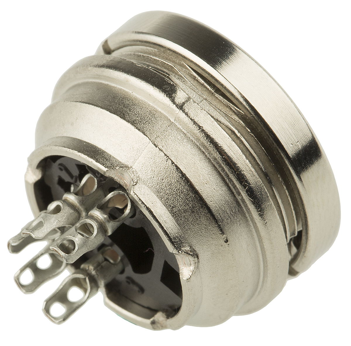 Amphenol Industrial, signalmate C091 5 Pole M16 Din Socket, 5.0A, 100 V IP67, Screw On, Panel Mount