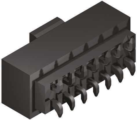 Molex Milli-Grid Series Straight Through Hole PCB Header, 8 Contact(s), 2 mm Pitch, 2 Row, Shrouded