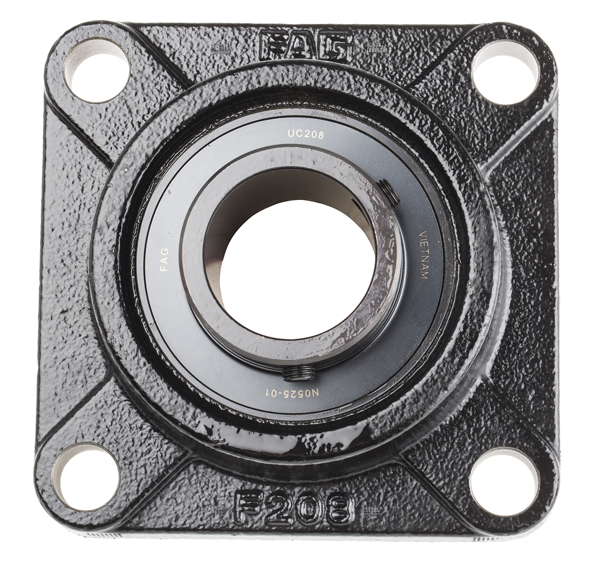 4 Hole Flange Bearing Unit, UCF208-J7, 40mm ID