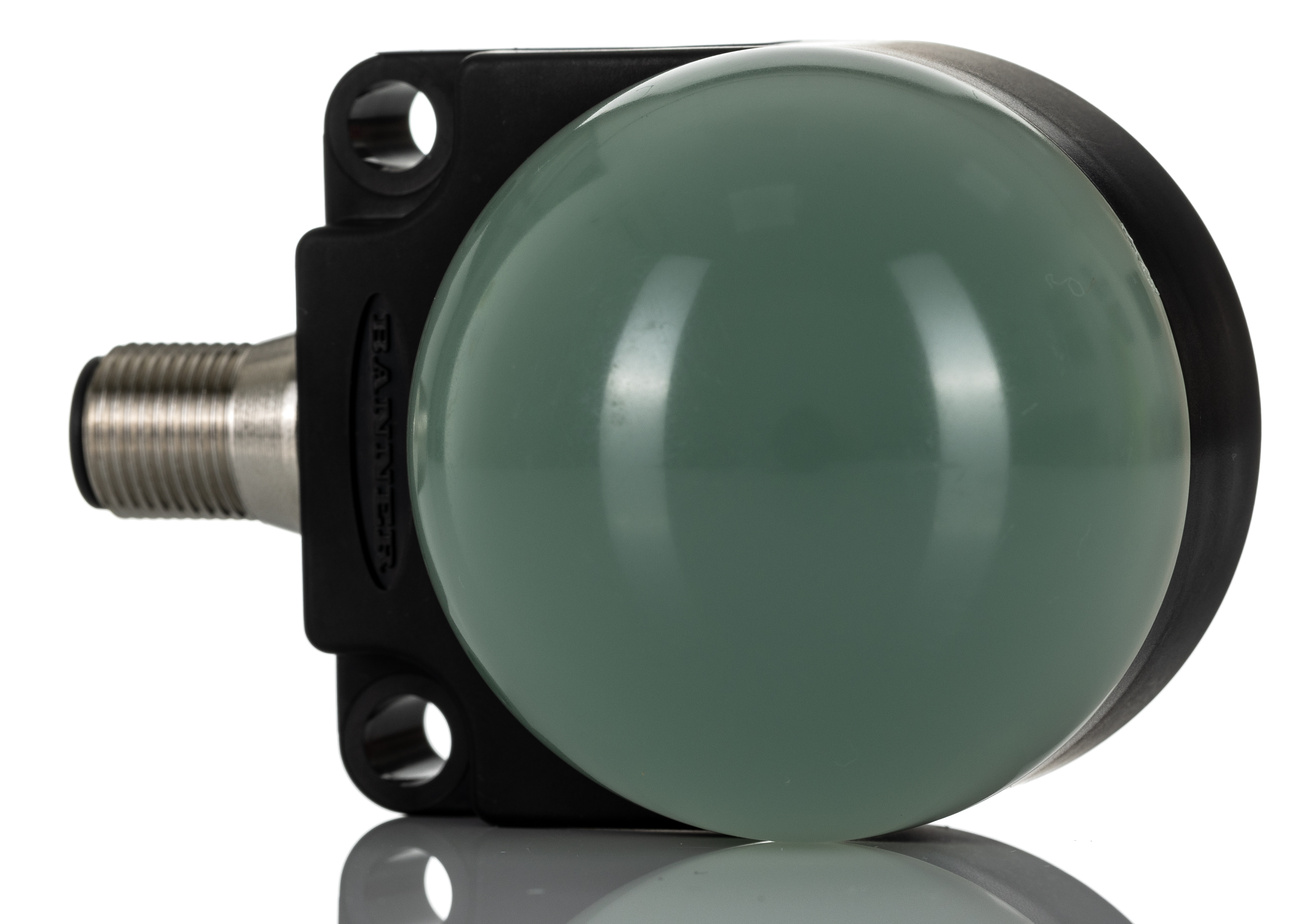 Banner K50FL Series Green, Red, Yellow Beacon, 18 → 30 V dc, Flat Mount, LED Bulb, IP67, IP69K