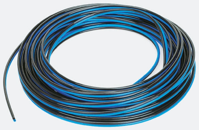 Legris Compressed Air Pipe Black, Blue PUR 6mm x 25m 1420U Series