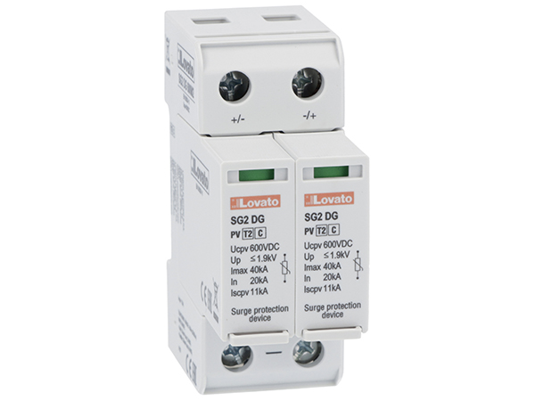 Lovato Single Phase Surge Protector, 40kA, DIN Rail Mount