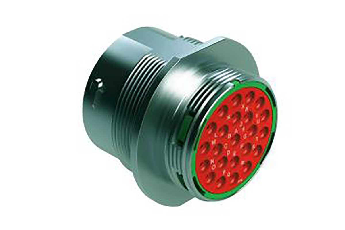Amphenol Industrial Circular Connector, 23 Contacts, Cable, Standard Connector, Plug, Male, IP67, IP69K, Duramate AHDM