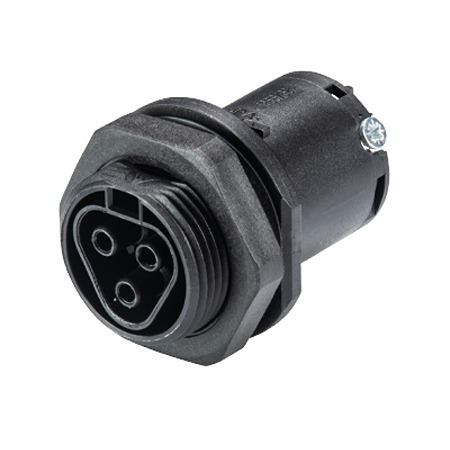 Wieland RST CLASSIC Series Connector, 3-Pole, Female, 3-Way, Push-In, 20A, IP66, IP68, IP69