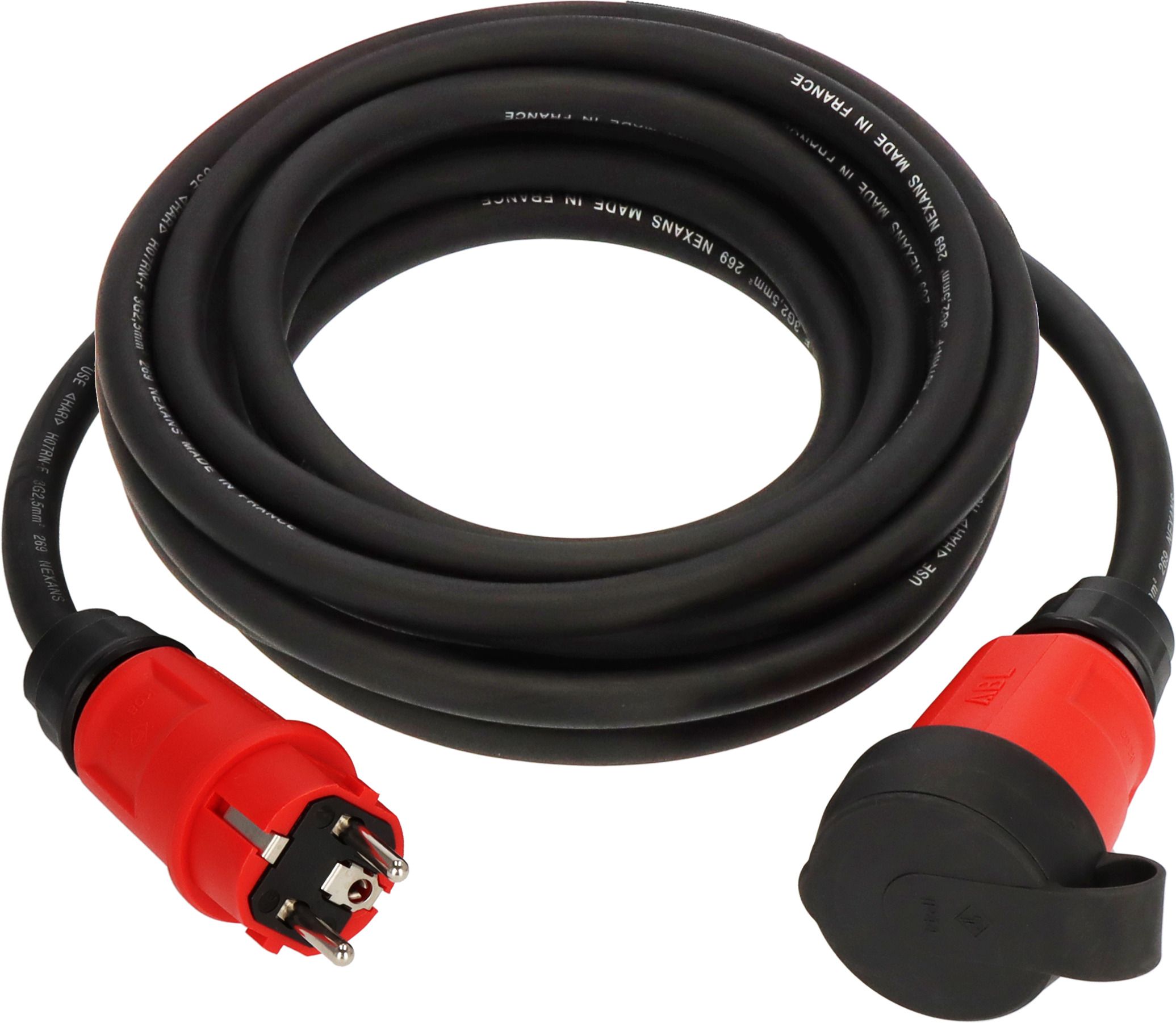 brennenstuhl 5m 1 Socket Type E - French Extension Lead, 230 V, IP44