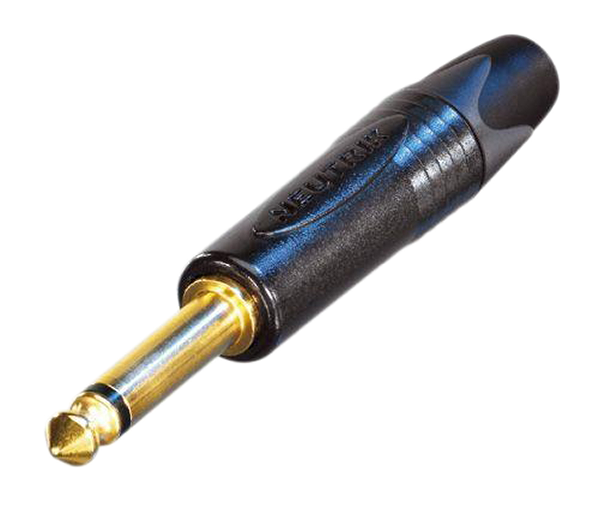 Neutrik Jack Connector 6.35 mm Cable Mount Mono Plug, 2Pole 15A