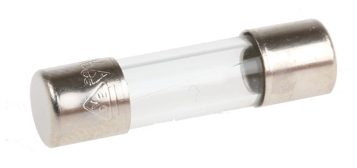RS PRO 2.5A F Glass Cartridge Fuse, 5 x 20mm