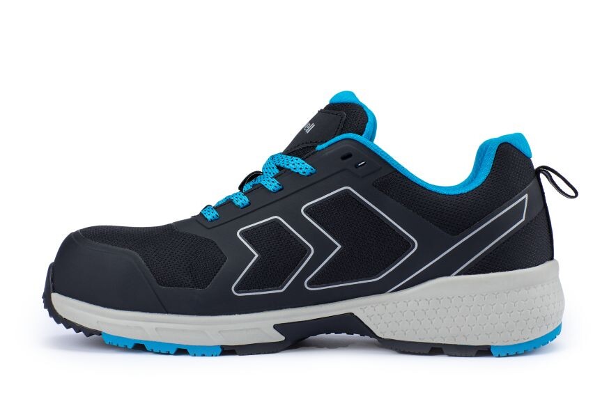 Honeywell Safety RUNNER Unisex Black, Blue Composite Toe Capped Safety Trainers, EU 47