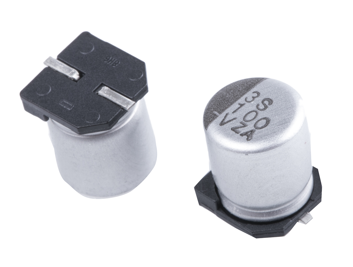 CHEMI-CON 100μF Aluminium Electrolytic Capacitor 35V dc, Surface Mount - EMZA350ADA101MF80G