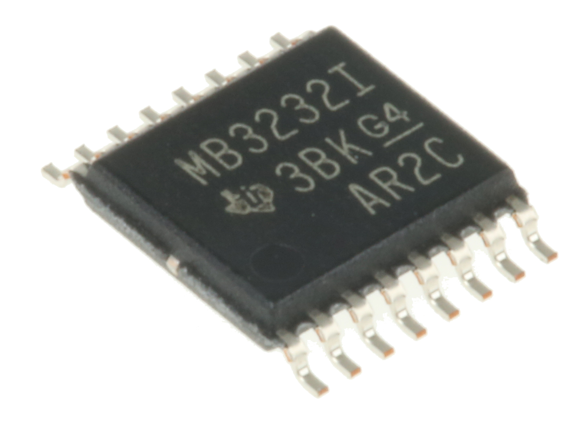 Texas Instruments MAX3232IPW Line Transceiver, 16-Pin TSSOP