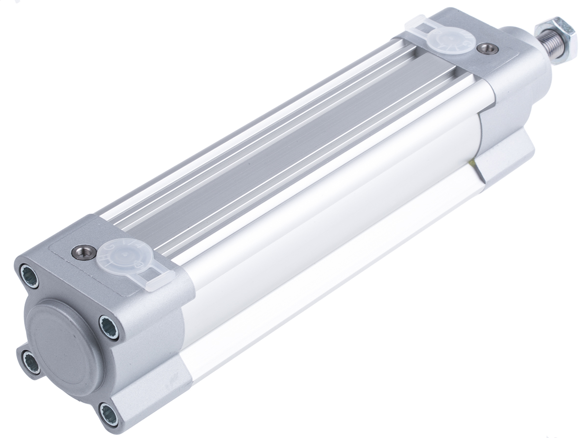 Festo Pneumatic Piston Rod Cylinder - 1376661 40 mm Bore, 125 mm DSBC Series, Double Acting Acting