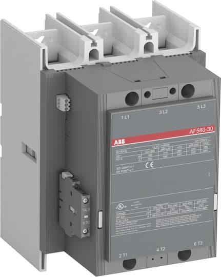 ABB AF580-30-11 AF Contactor, 250 V Coil, 3-Pole, 800 A, 355 kW, 3NO