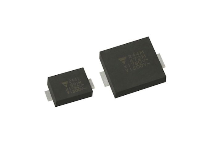 Vishay Single Layer Ceramic Capacitor (SLCC) 470pF 760V dc ± 20% Y5U Dielectric, SMDY1, Surface Mount +125°C Max Op.