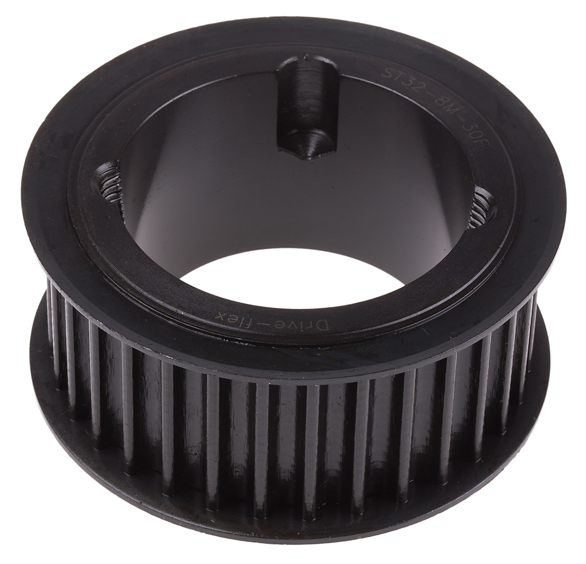 RS PRO Timing Belt Pulley, Steel 38mm Belt Width x 8mm Pitch, 32 Tooth