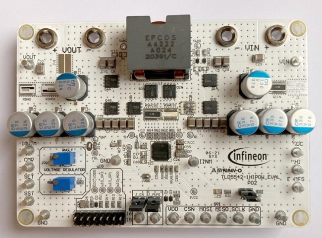 Infineon TLD5542-1HIPOW_EVAL Buck Regulator for TLD5542-1