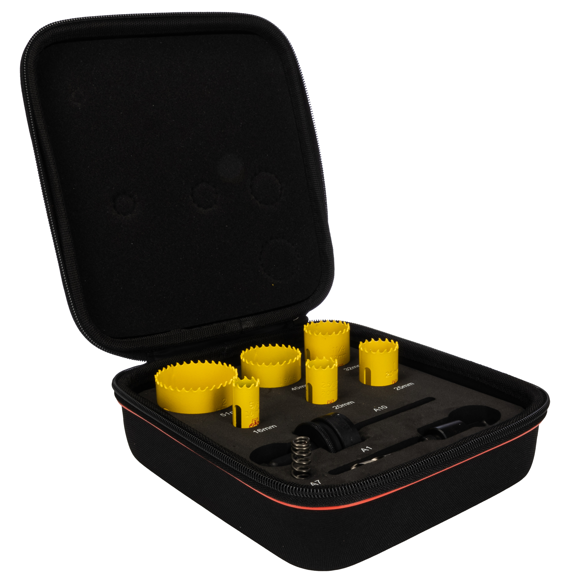 Starrett HSS 16 → 51mm Hole Saw Set