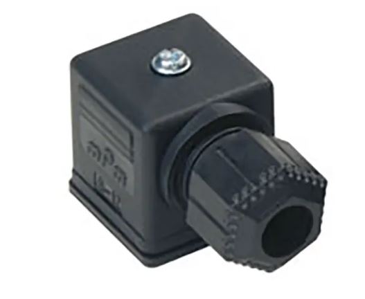 Molex 12120 3P DIN 43650 A Solenoid Valve Connector, 250 V, 300 V Voltage
