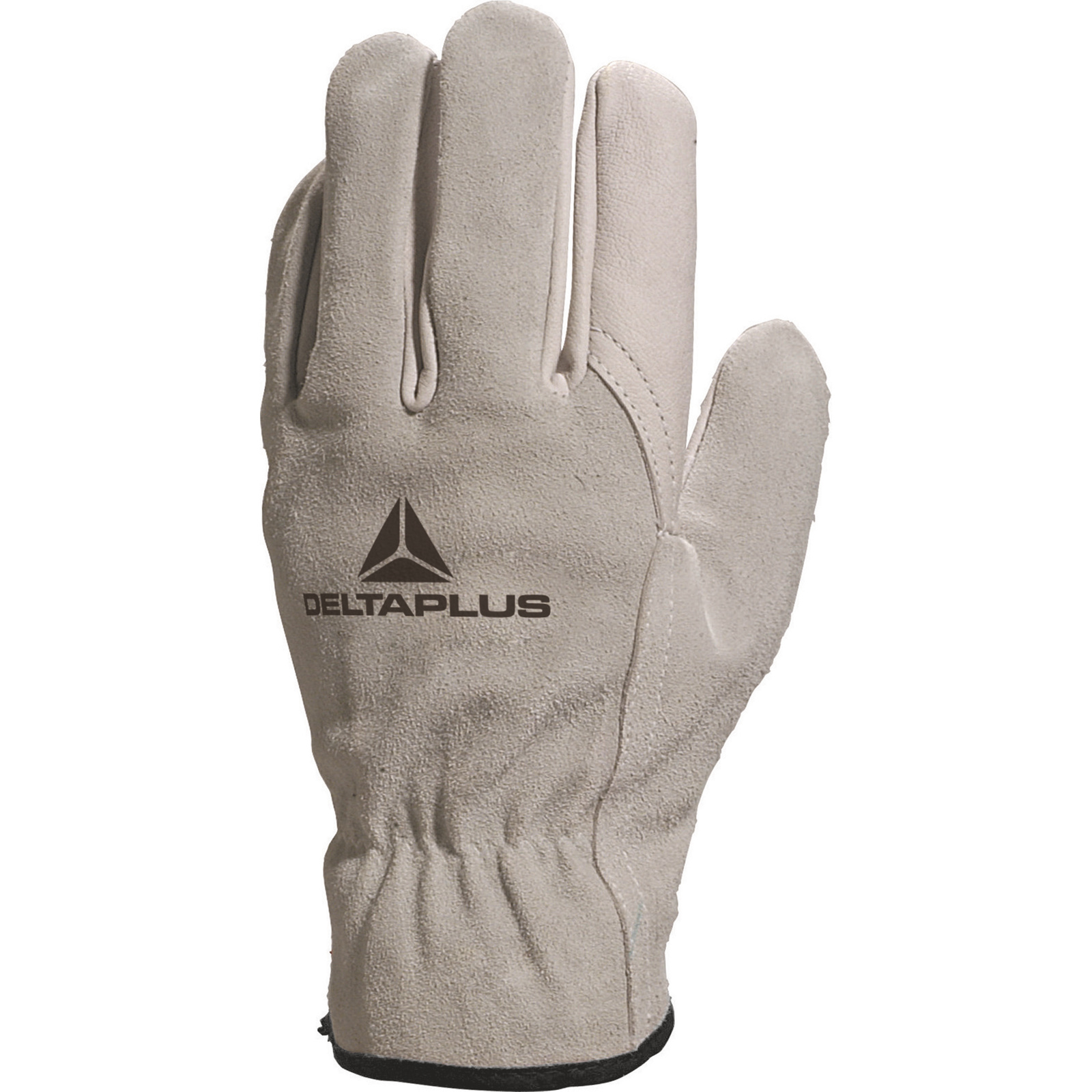 Delta Plus FCN29 Grey Leather Work Gloves, Size 11