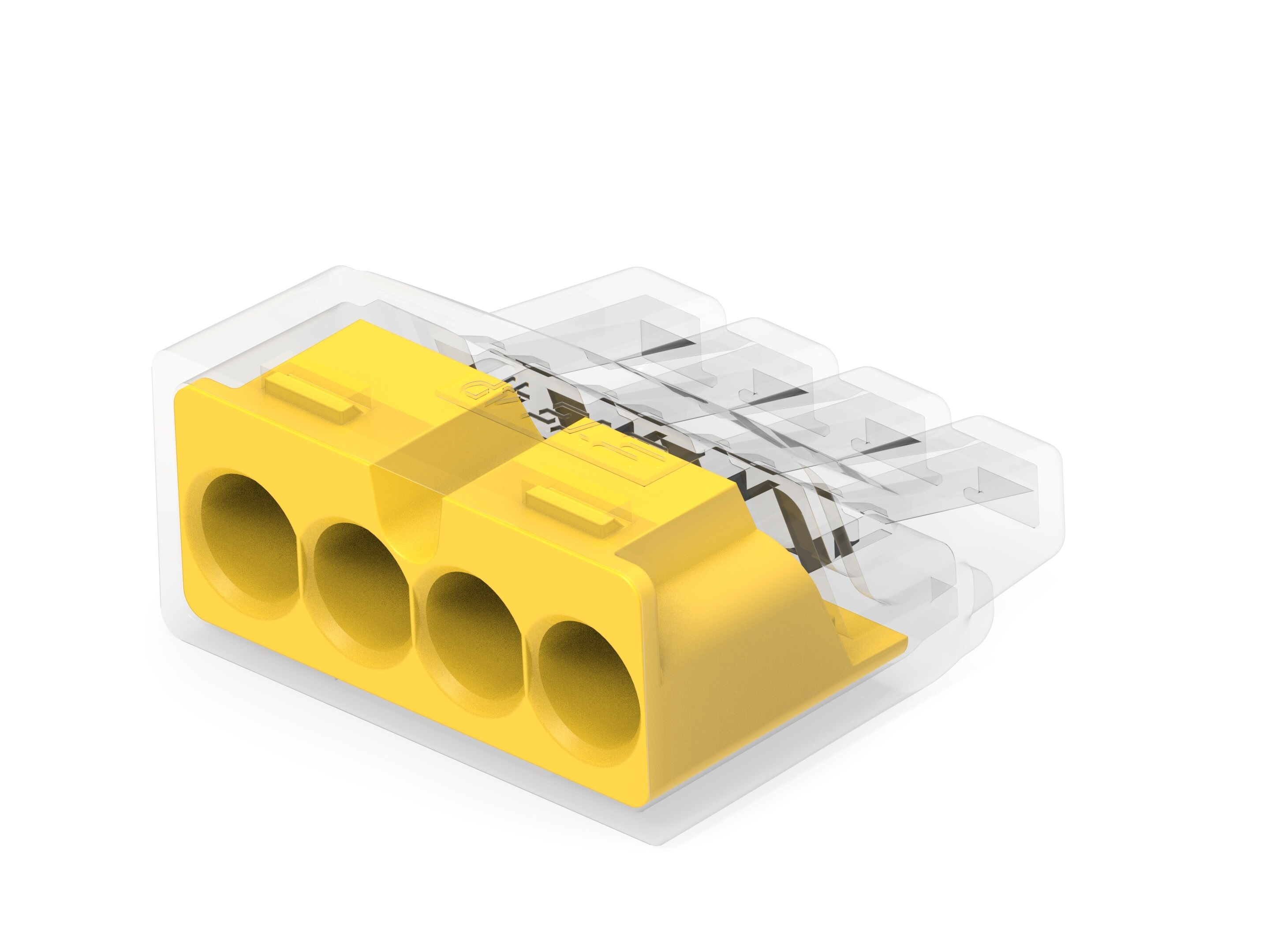 TE Connectivity, 2388553 Closed End Connector, Yellow, Insulated, Copper 12 → 22 AWG