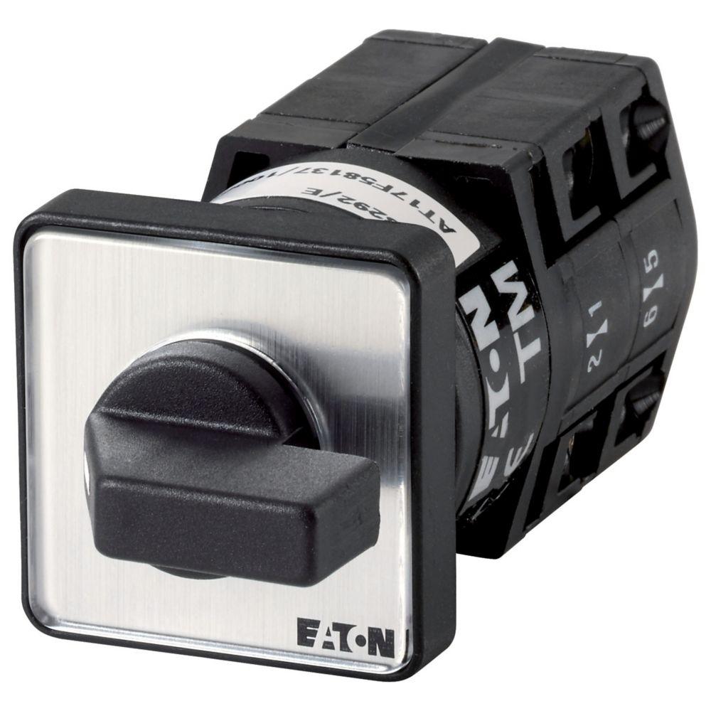 Eaton, 2P 3 Position 90° Changeover Cam Switch, 690V (Volts), 10A, Short Lever Actuator