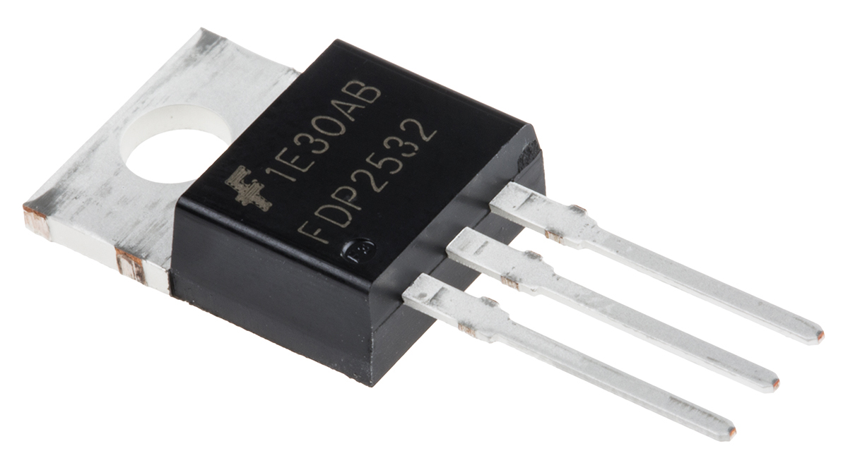 onsemi PowerTrench Type N-Channel Power MOSFET, 79 A, 150 V Enhancement, 3-Pin TO-220AB FDP2532