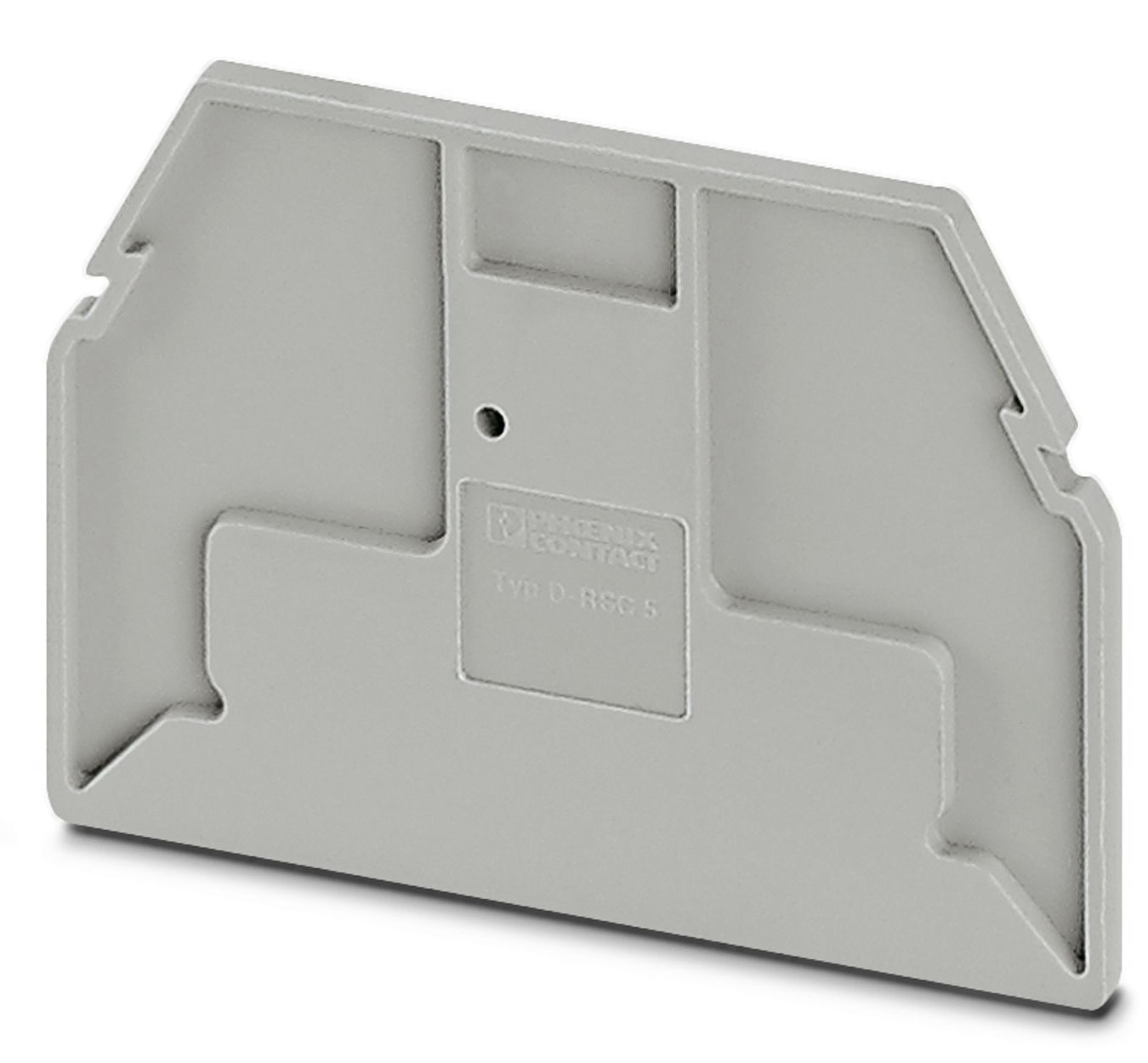 Phoenix Contact D-RSC 5 Series End Cover for Use with DIN Rail Terminal Blocks