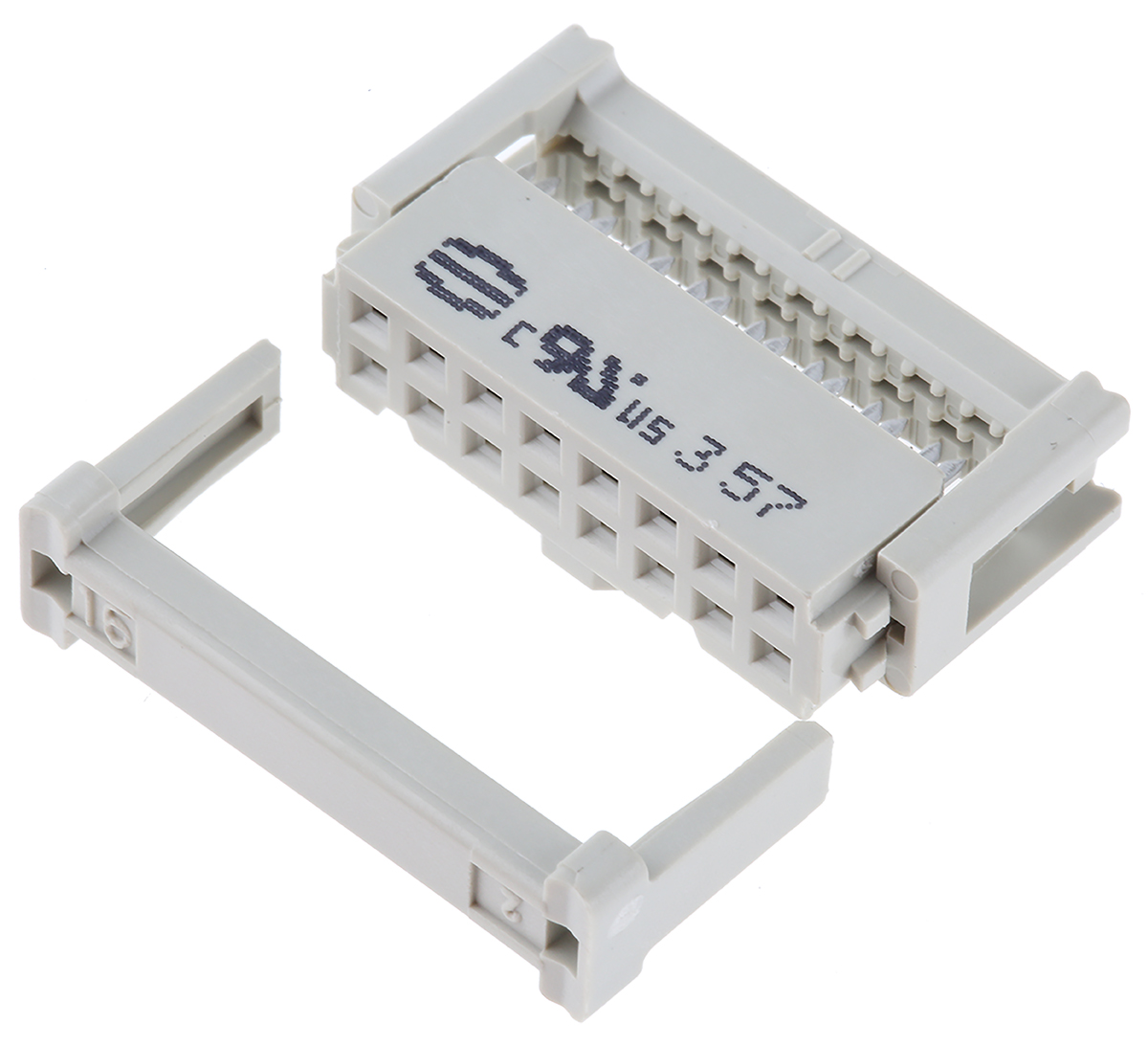 HARTING 16-Way IDC Connector Socket for Cable Mount, 2-Row