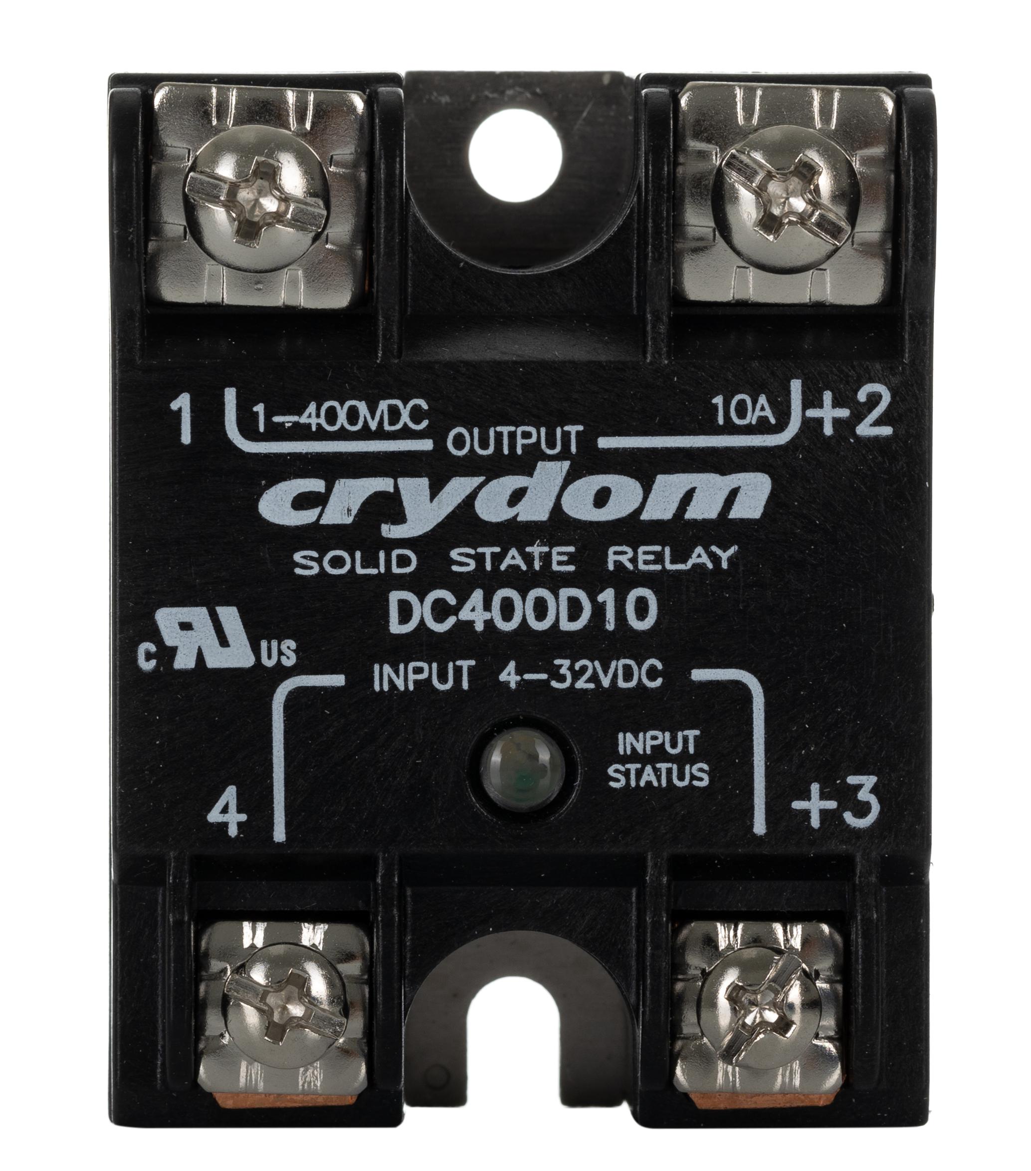 Sensata Crydom DC Series Series Solid State Relay, 10 A Load, Panel Mount, 300 V dc Load, 32 V dc Control