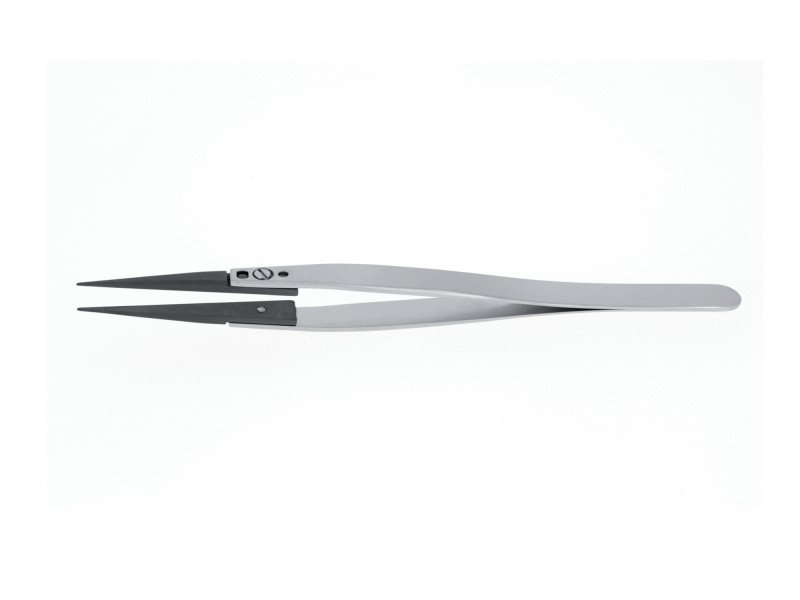 ideal-tek 135 mm, Stainless Steel, Fine, Straight, Tweezer