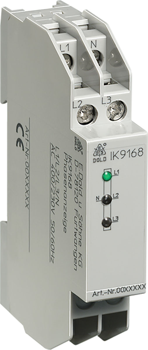 Dold Phase Monitoring Relay, 3 Phase, DIN Rail