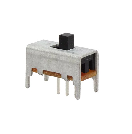 Nidec Components Through Hole Slide Switch DPDT (On)-(On)-(On) 10 mA Slide