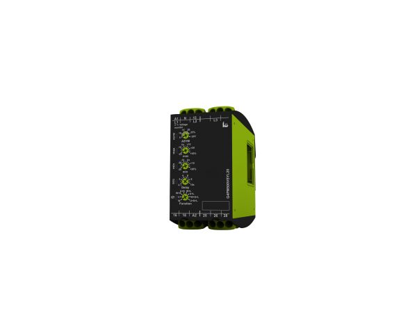 Voltage Monitoring Relay, 3 Phase, DPDT, 12 → 500V ac, DIN Rail