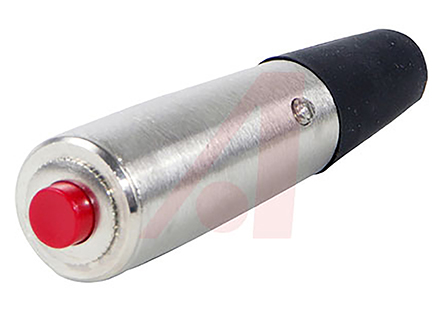 Switchcraft Push Button Switch, Momentary, Cable Mount, SPDT