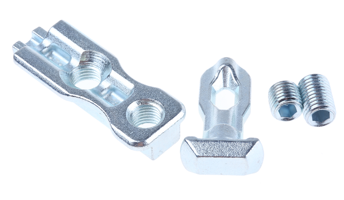 Bosch Rexroth Quick Connector, Connecting Component, Strut Profile 40 mm, 45 mm, 50 mm, 60 mm, Groove Size 10mm