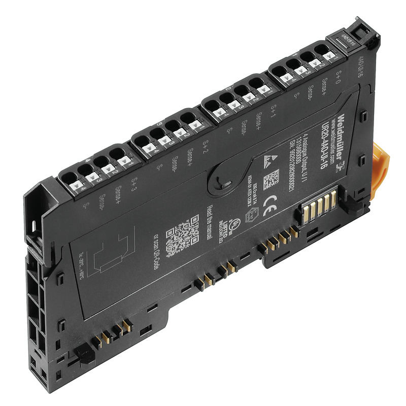 Weidmüller UR20 Series Analogue Output Module for Use with Remote I/O Module, Analogue, 24 V