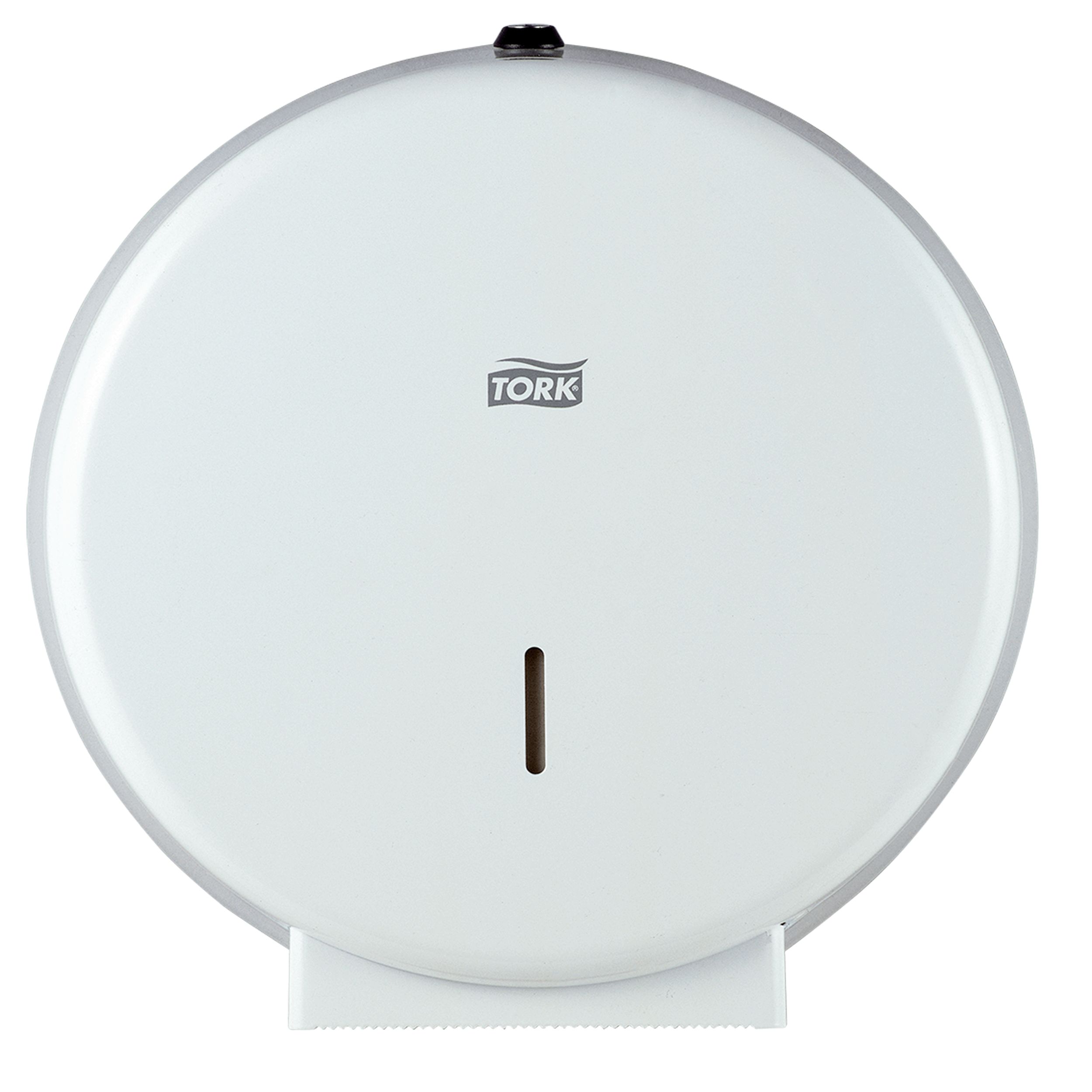 Tork White Metal Toilet Roll Dispenser, 118mm x 325mm x 319mm